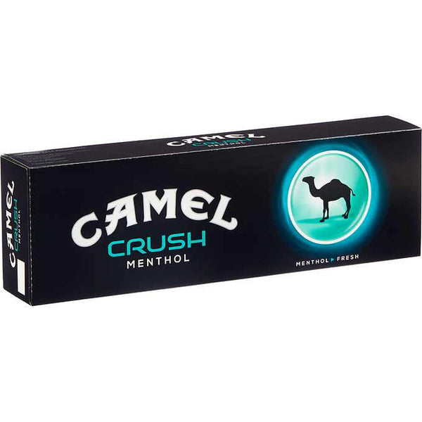 CAMEL KG $.50 CRUSH MENTHOL BX - 568543