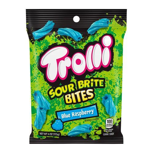 TROLLI BAG SR BR BITES 4oz(R) - PEG BAG SOUR BRITE BITES - 580024