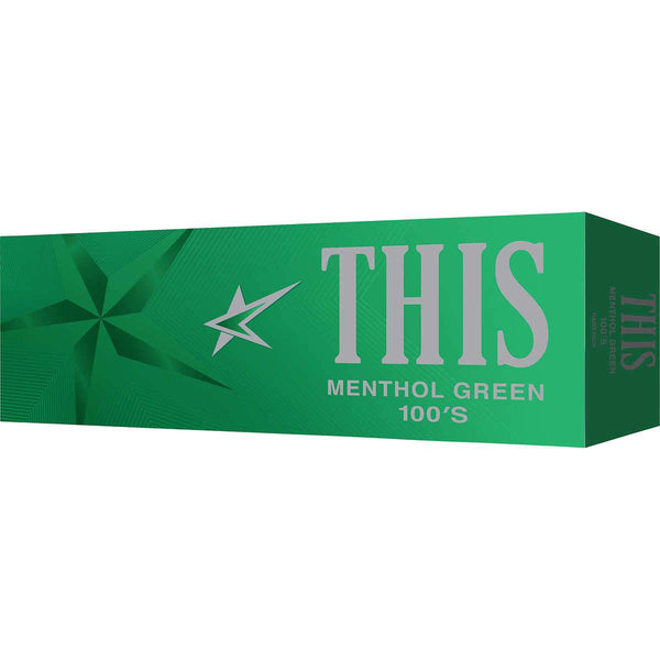 THIS 100 MENTHOL GREEN BOX - 603209