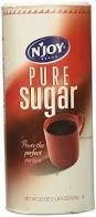 NJOY SUGAR CANISTER 22oz*