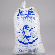 ICE BAG 8LB DRAW STRING* - 500CT - 610035