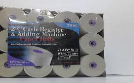 2.25 ADDIN MACHINE TAPE 24CT - REGISTER ROLL - 610150