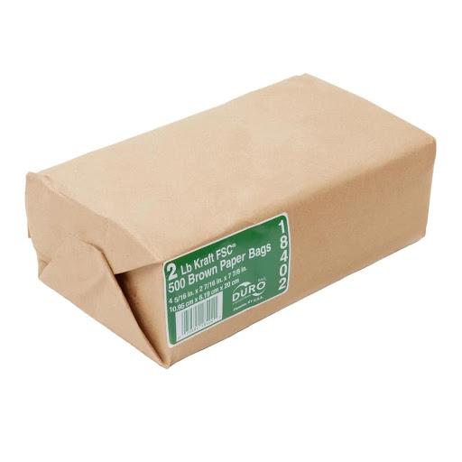 PAPER BAGS #2* - 500CT 12 PER BALE - 610350