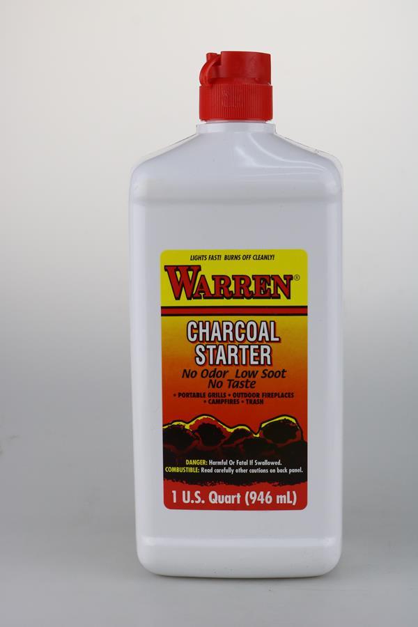 WARREN CHAR STAR FLUID 12CT* - CHARCOAL STARTER 12/CA 1QT/960ML/32oz - 702090