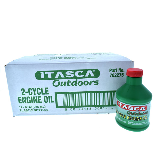 ITASCA 2 CYCLE ENGINE OIL 12C* - 12-8Z CASE PRICE - 702230