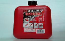 GAS CAN 2 GALON SPILL PROOF* - 1CT 6 PER CASE - 703350