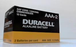 DURACELL AAA COPP TOP 2PK 18C*
