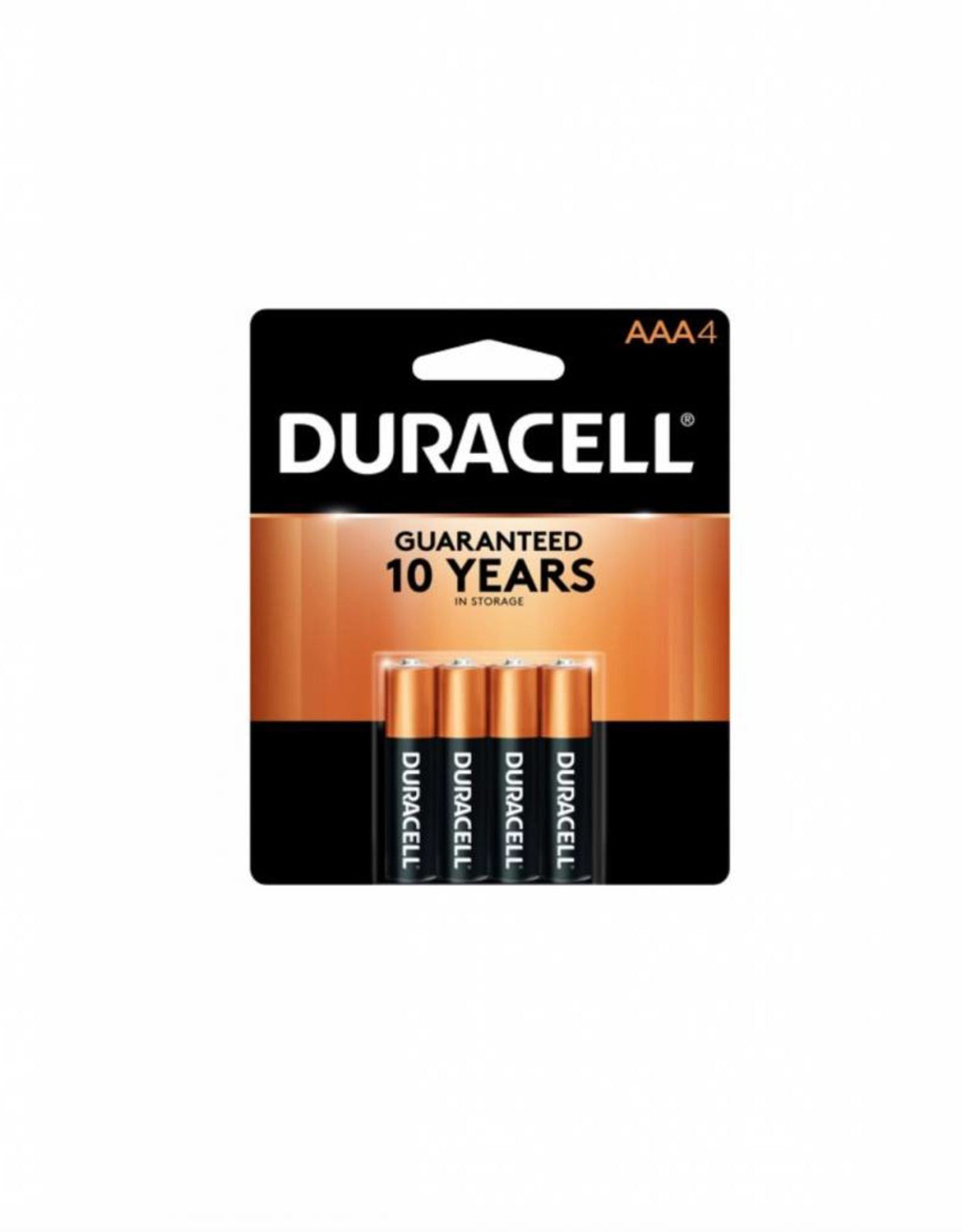 DURACELL AAA COPP TOP 4PK 18C*