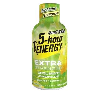5HR ENERGY EX STR CM/LEMN 12C* - COOL MINT LEMONADE  12-1.93 OZ BOTTLE 12CT CASE - 706588