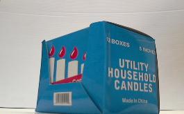 HOUSEHOLD CANDLES 12/4CT*