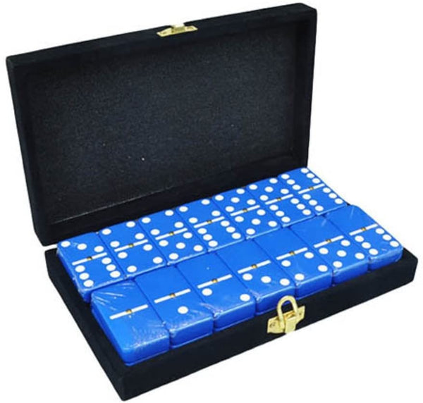 DOMINOES DBL SIX STND BLU 28C* - BLUE - 714034