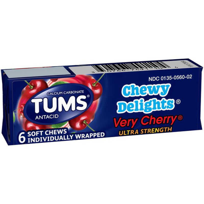 TUMS CHEWY DELIGHT 12CT*