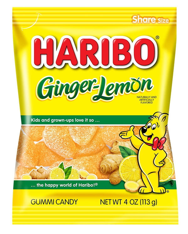 HARIBO GNG LMN 4Z BX 12CT* - PEG BAG - 820409