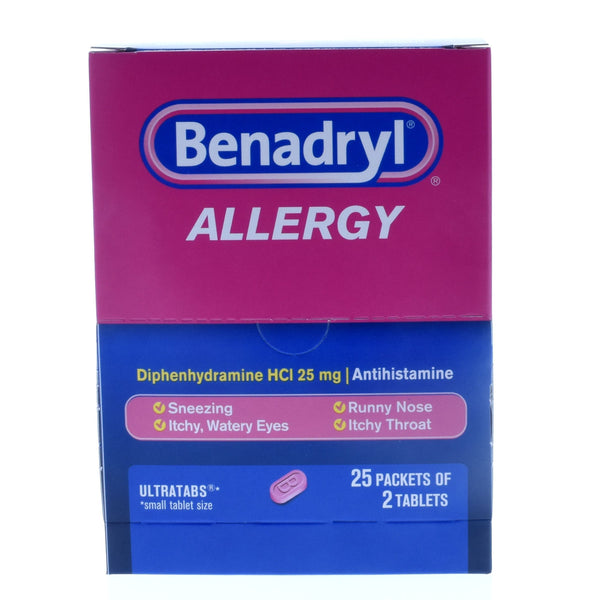 BENADRYL ALLERGY 2PK 25CT* - 824999