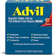 ADVIL BOX TABLETS 50CT* - DISPENSER BOX 50CT - 825017