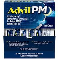ADVIL PM 50CT CAPLETS BOX* - 50CT - 825024