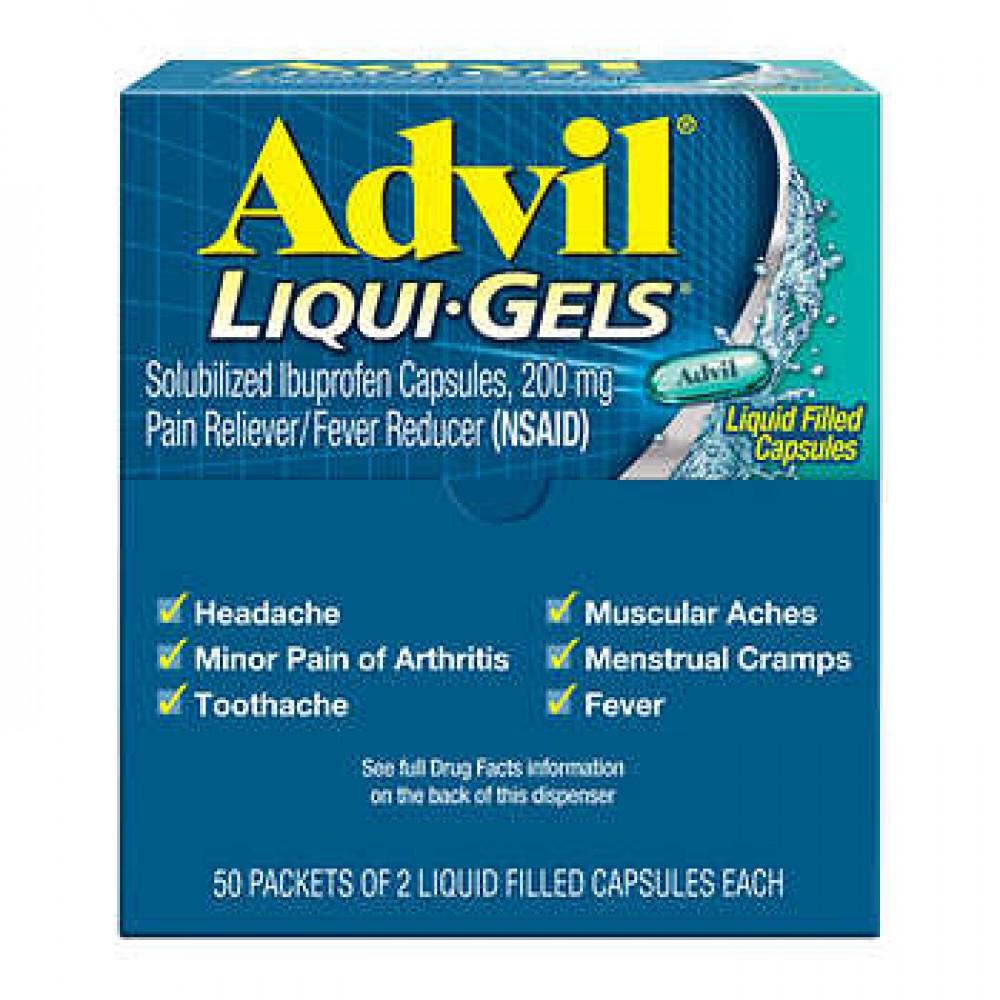 ADVIL LIQUI GELS 50CT BOX*