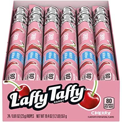 L/TAFFY ROPE 24CT CHERRY*