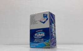 TUMS REGULAR PEPPERMINT 12CT*