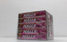 HALLS SUGAR FREE BLK CHRY 20C* - 24/CASE - 831711