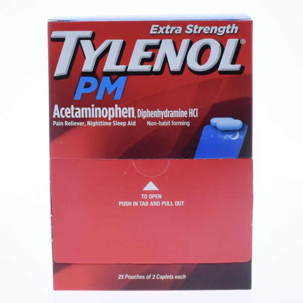 TYLENOL EX PM 25x2 DISP BOX* - 25CT - 838834