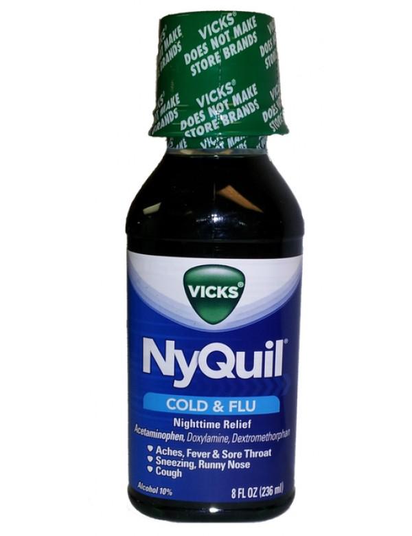 NYQUIL LIQ REGULAR 8Z* - COLD & FLU - 839111