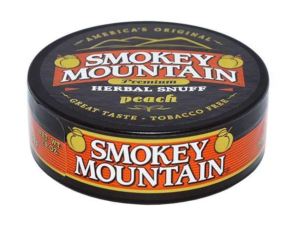 SMOKEY MT PEACH SNUFF 10CT