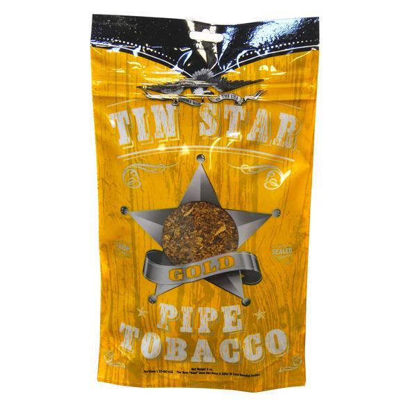 TIN STAR GOLD 3OZ PIPE TOB - 886653