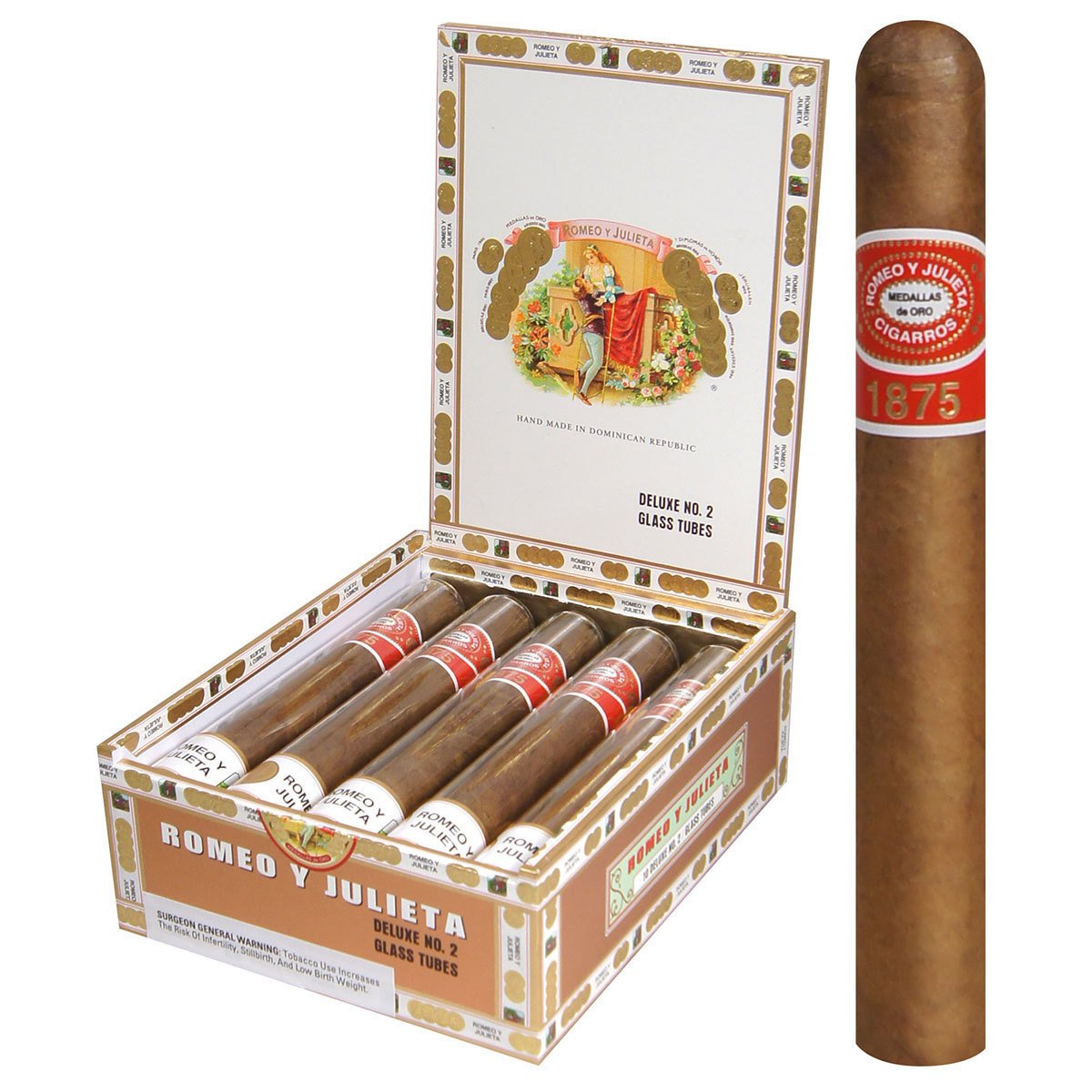 R & J 1875 #2 BELICOSO 25CT