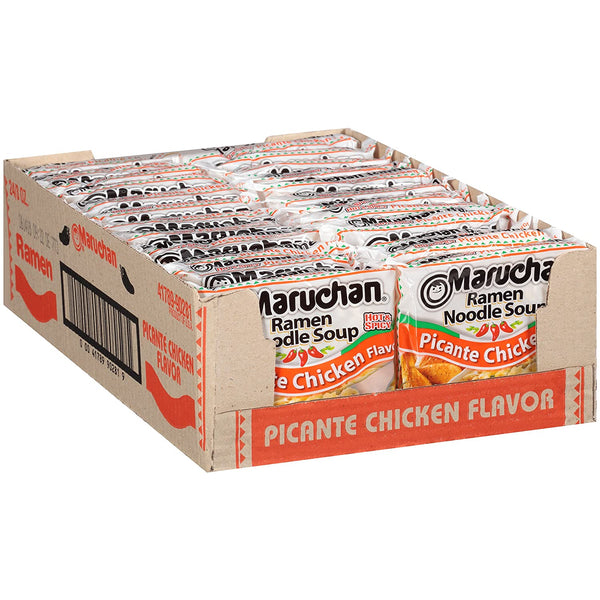MARU RAMEN PCN CHKN 3oz 24CT * - PICANTE CHICKEN MARUCHAN - 902820