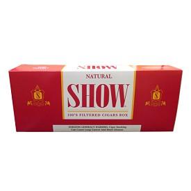 SHOW FC 100 NATURAL BOX - SHOW FILTERED CIGARS 100 NATURAL BOX   10/20PK - 905303