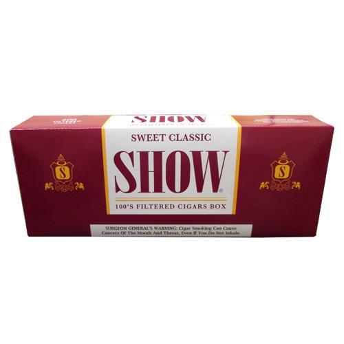 SHOW FC 100 CLASSIC SWEET BOX - SHOW FILTERED CIGARS 100 CLASSIC SWEET BOX  10/20P - 905306