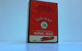 ZIG ZAG KING SZ CIG MACHIN 6CT