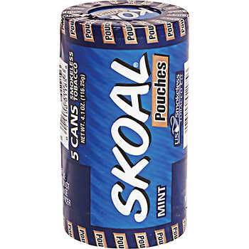 SKOAL 1.2Z 5CT MINT POUCHES