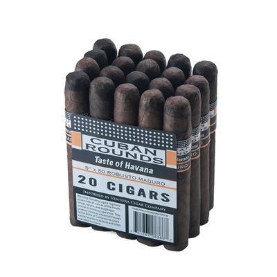 CUBANROUND 20CT MAD ROBUSTO - CUBAN ROUND ROBUSTO MADURO 20CT BUNDLE 5.00  ITEM# - 919446