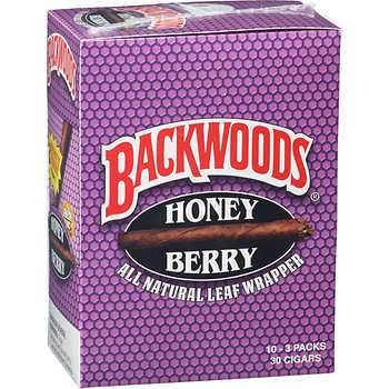 BACKWOODS 10/3PK HONYBRY 30CT