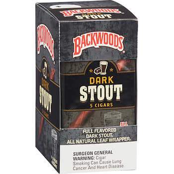 BACKWOODS 5/8PK DK/STOUT 40CT