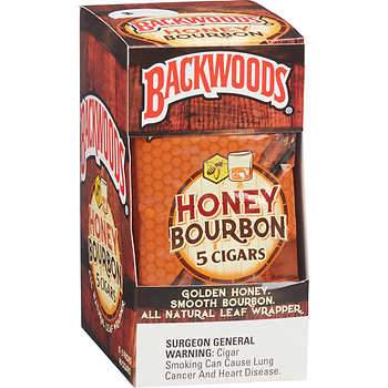 BACKWOODS 5/8PK HNY BOUR 40CT - 30/CA 8X5PK 40CT - 952729