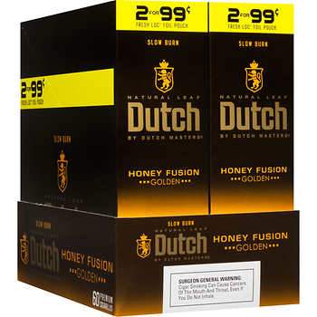 DM FUSION 2/99 CIG HONEY 60CT
