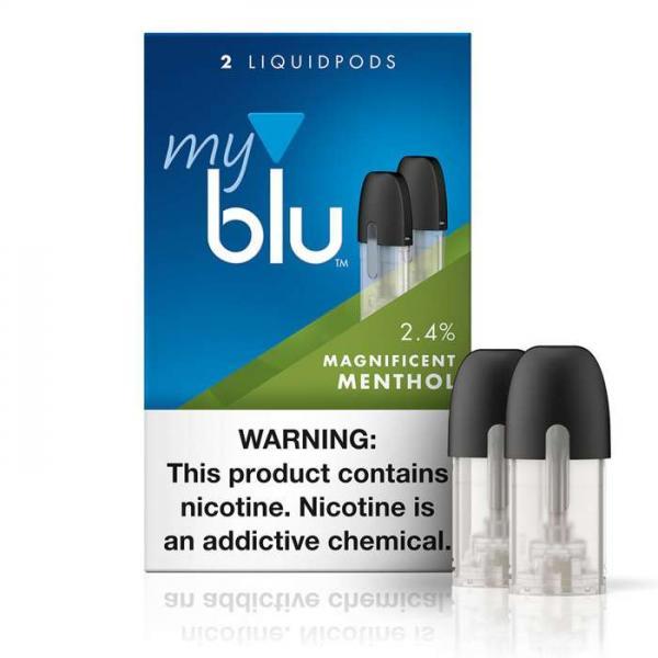 MY BLU MENTHOL 2.4% 5/2PK