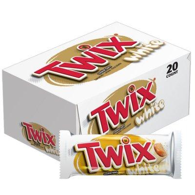 TWIX WHITE CHO COOKIES 20CT^^^ - 1.62OZ BARS - 955228