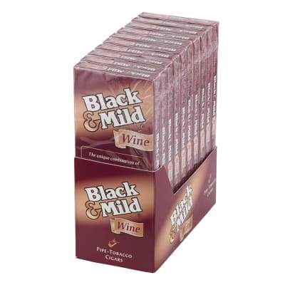 BLACK & MILD 5/10PK WINE 50CT - 958514