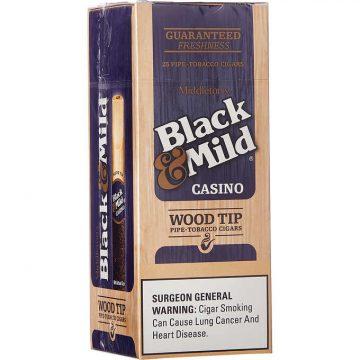 BLACK & MILD CASINO WT 25CT - WOOD TIP CASINO - 958544