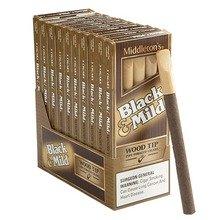 BLACK & MILD 5/10PK WOODTIP - 958615