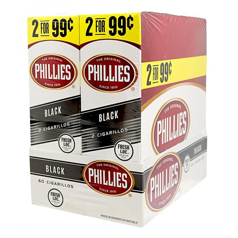 PHIL CIG 2/99C 30/2PK BLACK