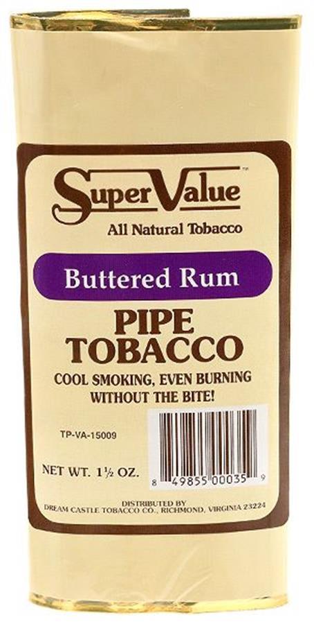 SV 1.5OZ 6CT BUTTERED RUM - PIPE TOBACCO - 960812
