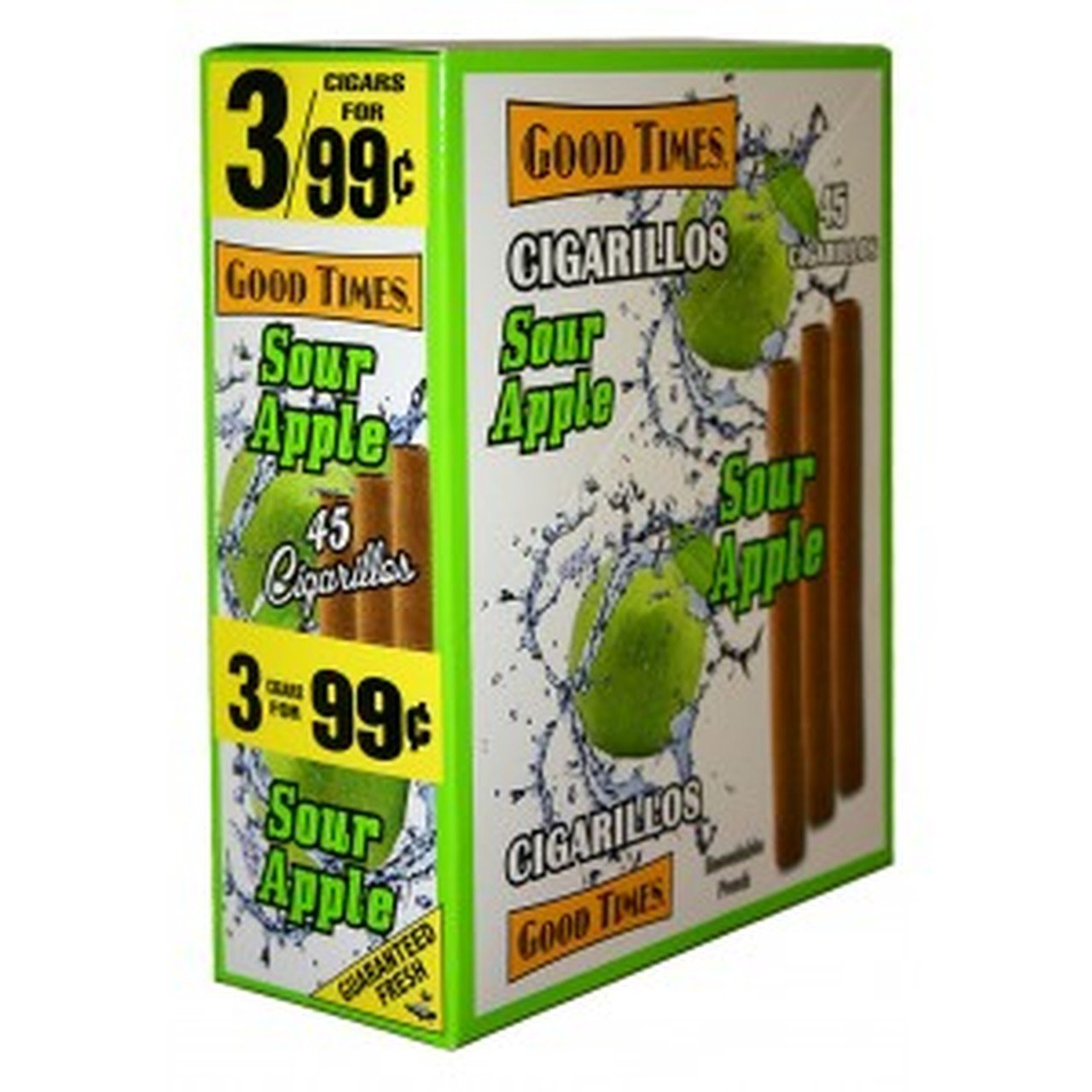 GT 3/99C SOUR APPLE  3/15PCH