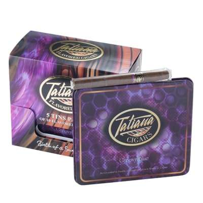 TATIANA GROOVY BLUE 5/10 PK - TATIANA TRIO PETITES GROOVY BLUE  5/10 PK TIN 4.00 - 965395
