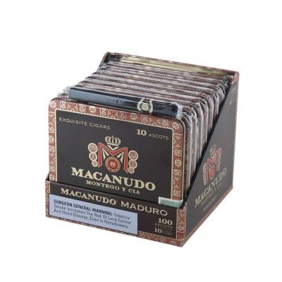 MACANUDO MADURO ASCOTS 10/10CT - ITEM# 08084 - 999125