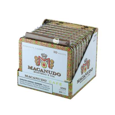 MACANUDO CAFE  ASCOTS 10/10CT - MAC ASCOTS C 10/10 TINS- 24 UN/CS 2400  ITEM# 0810 - 999126